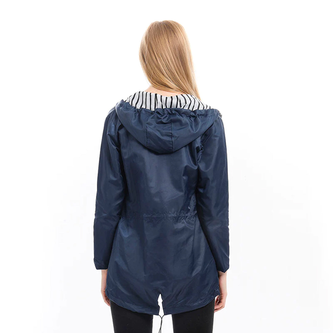 Scarlet | Casual Women's Hooded Waterproof Jacket for Everyday Wear