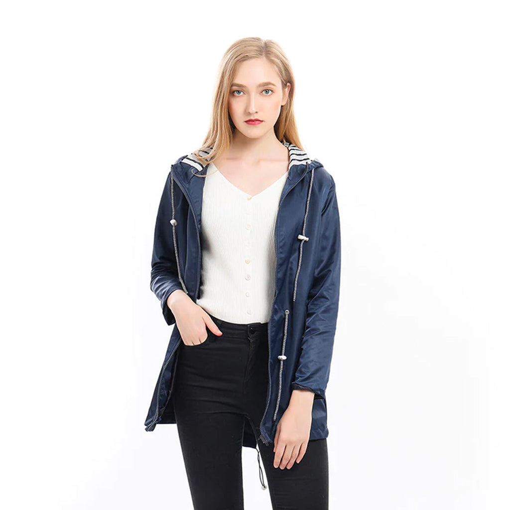 Scarlet | Casual Women's Hooded Waterproof Jacket for Everyday Wear