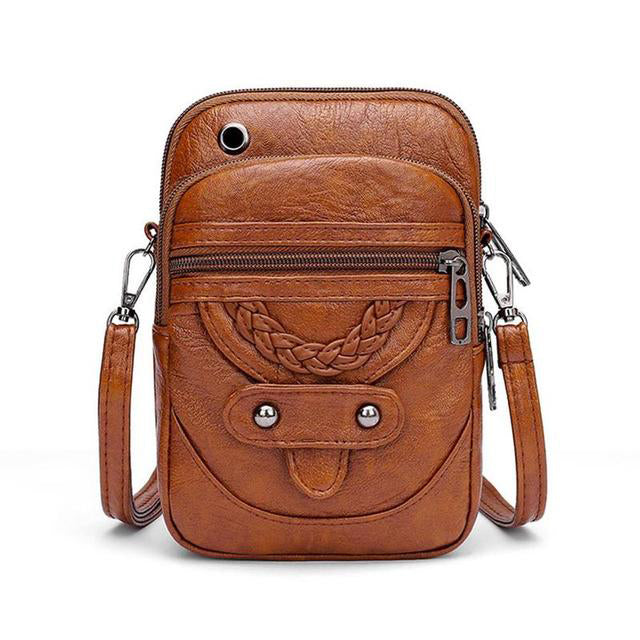 HARIS - VINTAGE LEATHER CROSSBODY BAG