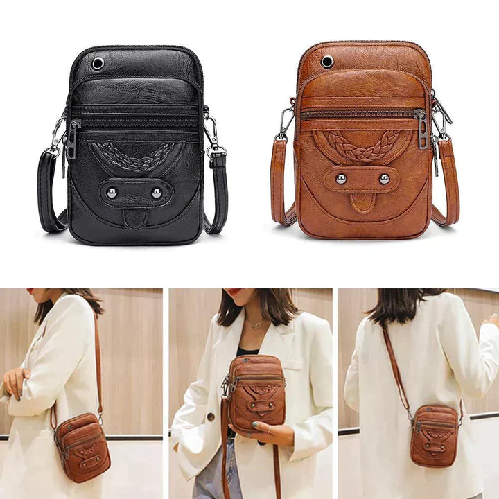 HARIS - VINTAGE LEATHER CROSSBODY BAG