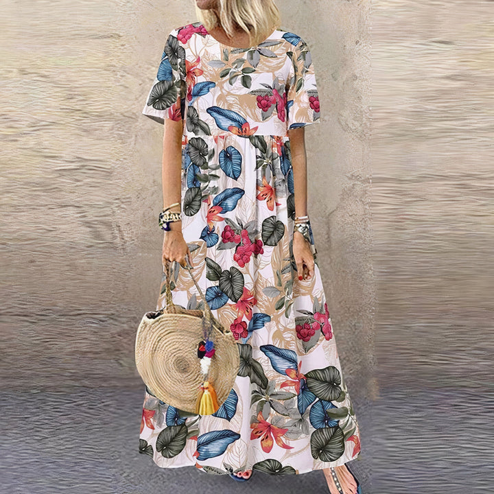 Tracy - Tropical Breeze Maxi Dress