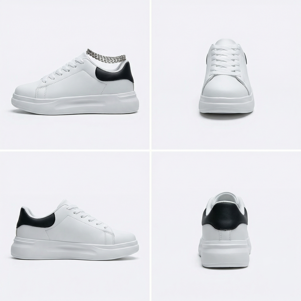 Scarlet | Women's Casual Lace-Up Sneakers with Comfortable Fit