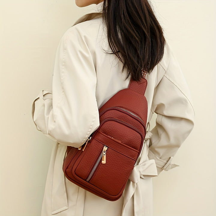 Edith - Stylish Sling Backpack with Bohemian Strap