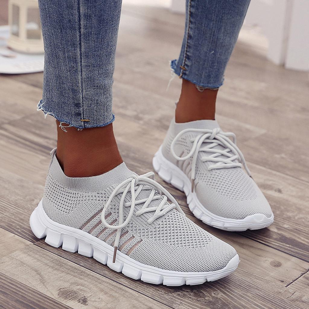 Scarlet | Women's Comfortable Orthopedic Sneakers with Lace-Up Design
