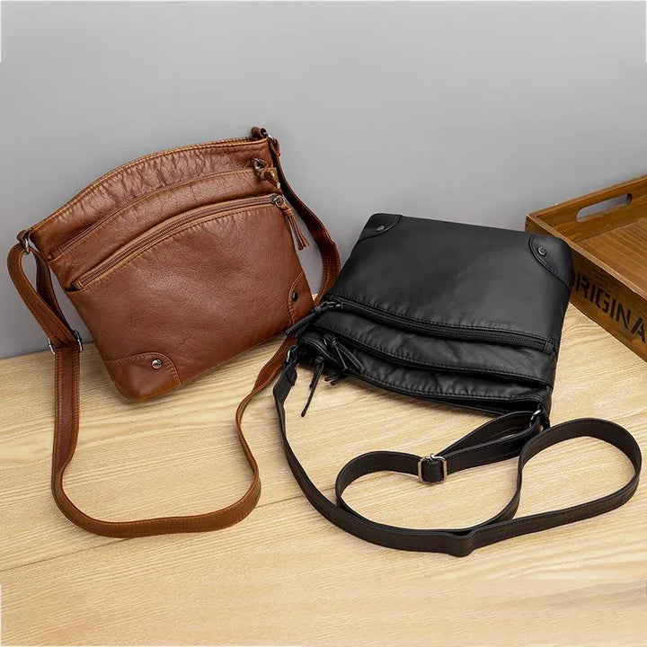 WILMA - LEATHER CROSSBODY BAG