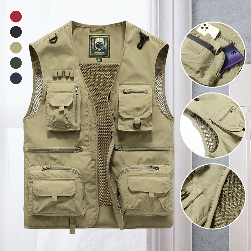 Remi | Multi-Pocket Summer Utility Vest