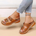 Scarlet | Women's Orthopedic Sandals with Adjustable Buckle