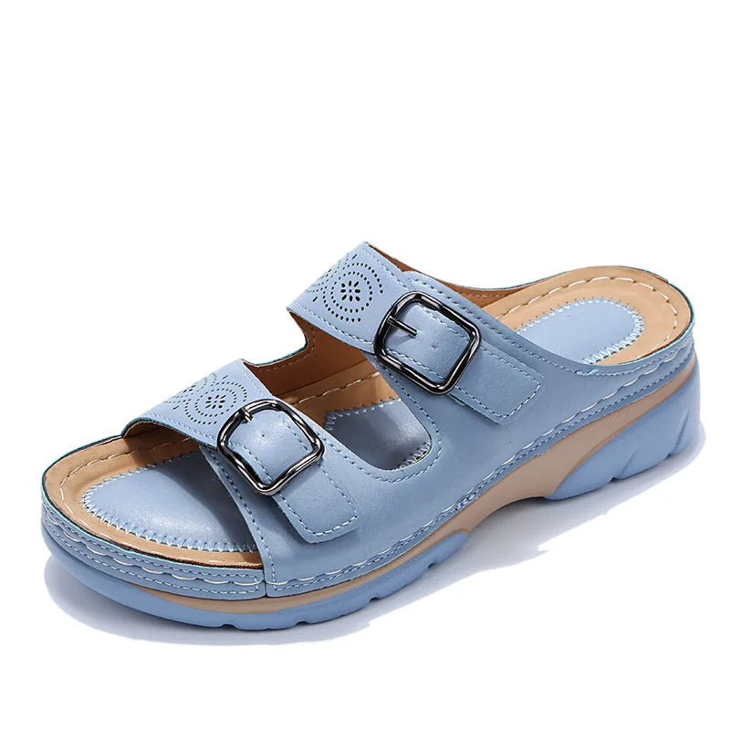 Scarlet | Women's Orthopedic Sandals with Adjustable Buckle