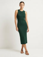 Sleeveless Knit Midi Dress
